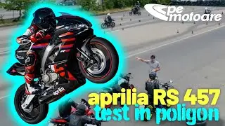 Aprilia RS 457 | Am Dus Vitezana de A2 In Poligonul Moto