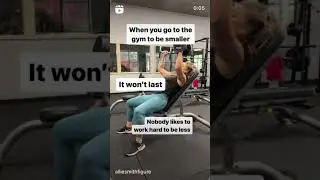 The ONLY way to stay consistent in the gym