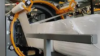 Cross Wrap CW Direct Bale Wrapper wrapping waste fuel