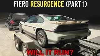 BROKEN Fiero WILL IT RUN?!?!  (Fiero Resurgence: Part: 1)
