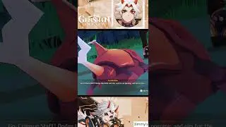 Arataki Itto (Beetle) vs Geovishap Hatchling #GenshinImpact #GenshinImpactFunny #AratakiItto