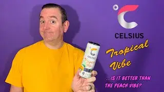 Celsius Tropical Vibe Review; Energy/Fitness drink for the summer!