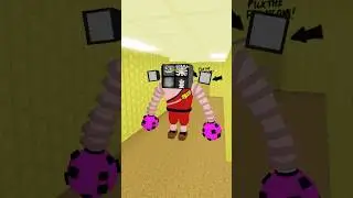 Ohio Screen Man in Backrooms Roblox 