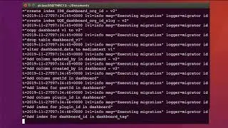 Lab8: Retreive Grafana config