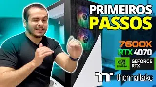FIRST SLAP ON THE THERMALTAKE GAMER PC WITH RYZEN 7600X AND RTX 4070