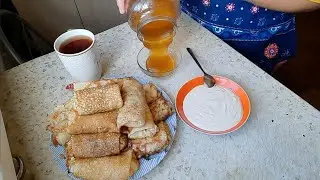 Раздаю живность!!! Надумала блинов пожарить на сыворотке да с творожком...