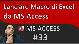 Launch Excel Macros with MS Access