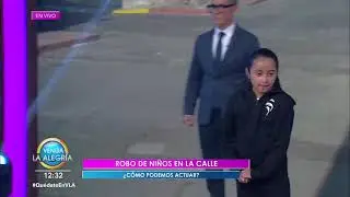 🔴¿Cómo preparar a nuestros hijos ante un posible intento de secuestro? | Venga La Alegría