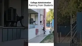 College Administration Running From Students