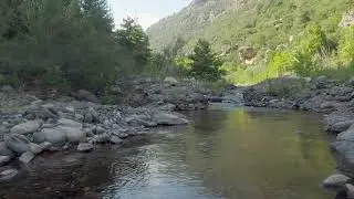 Soothing river sounds. Nature sounds. Relaxation. ASMR