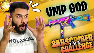 UMP GOD || Jani Official || Sabscriber challenge me 1 v 1 🤯🤯 || Only Ump challenge 👈😱