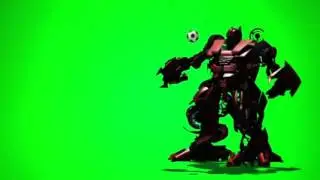 Green Screen Robot  ! трансформер ! ЗЕЛЕНЫЙ ФОН на хромакее