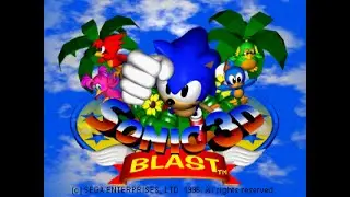 Sonic 3D: Flickies' Island/Sonic 3D Blast (Saturn) playthrough ~Longplay~
