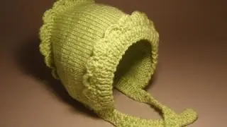 Crochet and knit baby hats. #2 Newborn hat