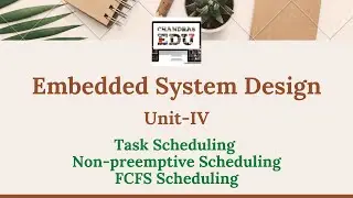 Non-preemptive Scheduling - FCFS Scheduling