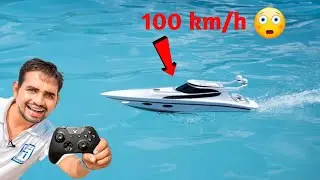 Most powerful RC Boat Worth=40000 ₹(Mind blowing 🤯)