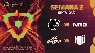 FUR x ENVY | KRU x 100T  | VCT Americas Etapa 2 | Semana 2 - Dia 2