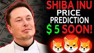 Elon Musk: Shiba Inu Insane Pump - $5 Now! Shib Price Prediction & Shib News