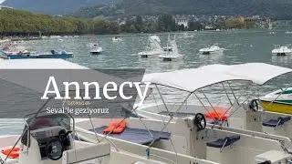 🌊⛵Alplerin Venedik’i Annecy’yi keşfettik!