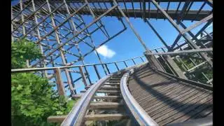 Planet Coaster Beta: Wooden Coaster Example