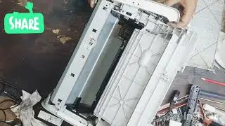 Hp laser jet pro m12a printer Read light blinking problem solved..
