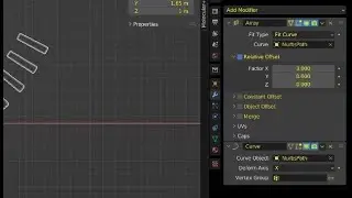 Messing Around With the Array & Curve Modifier