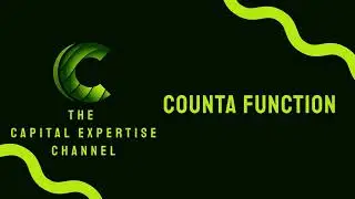 How to Use the Counta Function - Excel Under 60 Seconds