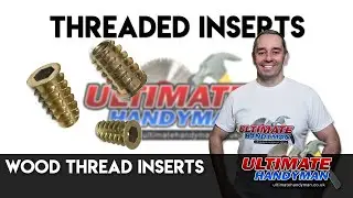 Wood thread inserts