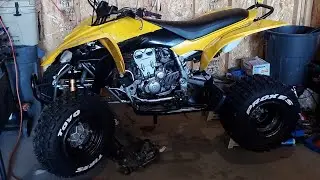 Yfz 450 llantas y suspensión segunda parte