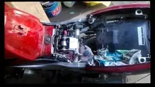 Как снять аккумулятор TDM 850