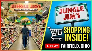Shopping Inside Jungle Jim’s International Market in Fairfield, Ohio