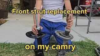Replacing my front struts on my 2013 camry se