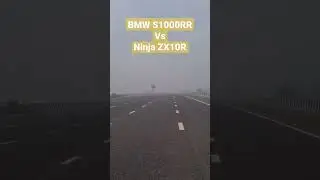 BMW s1000rr vs Ninja zx10r 🔥 #shorts #racing
