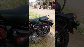 Royal Enfield Classic 350 Reborn Dark Stealth Black #short  #shorts  #bullet  #bulletlover ❤️🔥