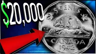1942 Canadian Nickels Worth A LOT More Than 5 Cents!!