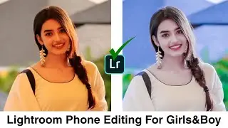 Skin retouching in Lightroom new way / Lightroom photo editing 2022/ New photo editing