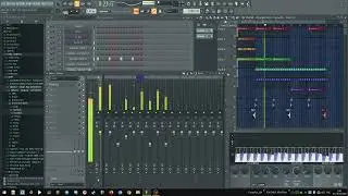 New  video my studio Fl Studio 20.7 by Russian Witch House music