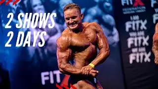 Two Competitions in 48 hours | My Bodybuilding weekend challenge