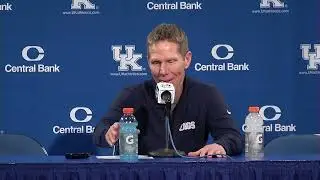 MBB at Kentucky Postgame Interviews