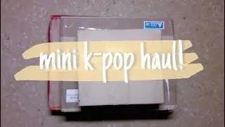 ✩ mini k-pop haul || unboxing JBJ , Astro , @SweeT_Basil fansite photobook