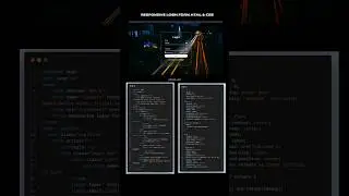 Responsive login form using HTML and CSS 