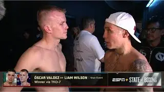 Oscar Valdez STOPS Liam Wilson (After He ABANDONS Gameplan 🤦🏿‍♂️) In 7! Foster NEXT? Fight REACTION!