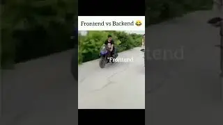 Frontend vs Backend qual vc prefere? 🤣#shorts