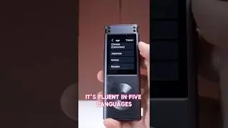 This speech-to-text AI voice recorder can live translate