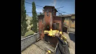 Новый лайфхак в кс го молотов на балкон на INFERNO