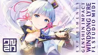 [EXPERIMENT] Windsong Lyre | Genshin Impact | FL Studio MIDI Control - Kamisato Ayaka theme