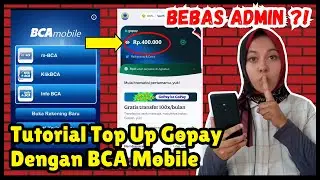 Tutorial Top Up Gopay Dengan BCA Mobile Untuk Pemula Terbaru 2024 2025| Cara Top Up Gopay Dengan BCA