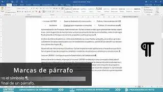 ¿CÓMO ACTIVAR LOS CARACTERES OCULTOS EN WORD?