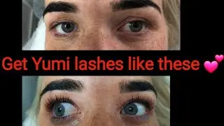 Lash lift and tint. Get beautiful natural lashes 🥰