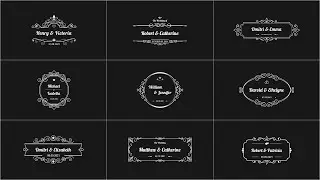 Wedding Titles (After Effects Template)